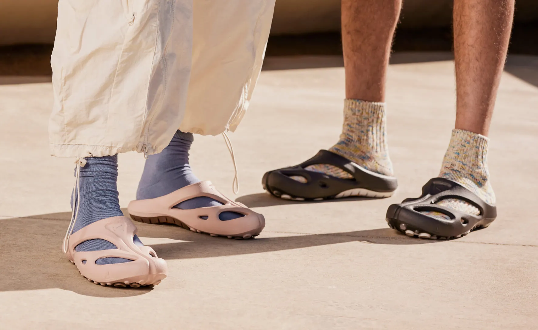 Women's Shanti Clog  |  Fawn/Merlot
