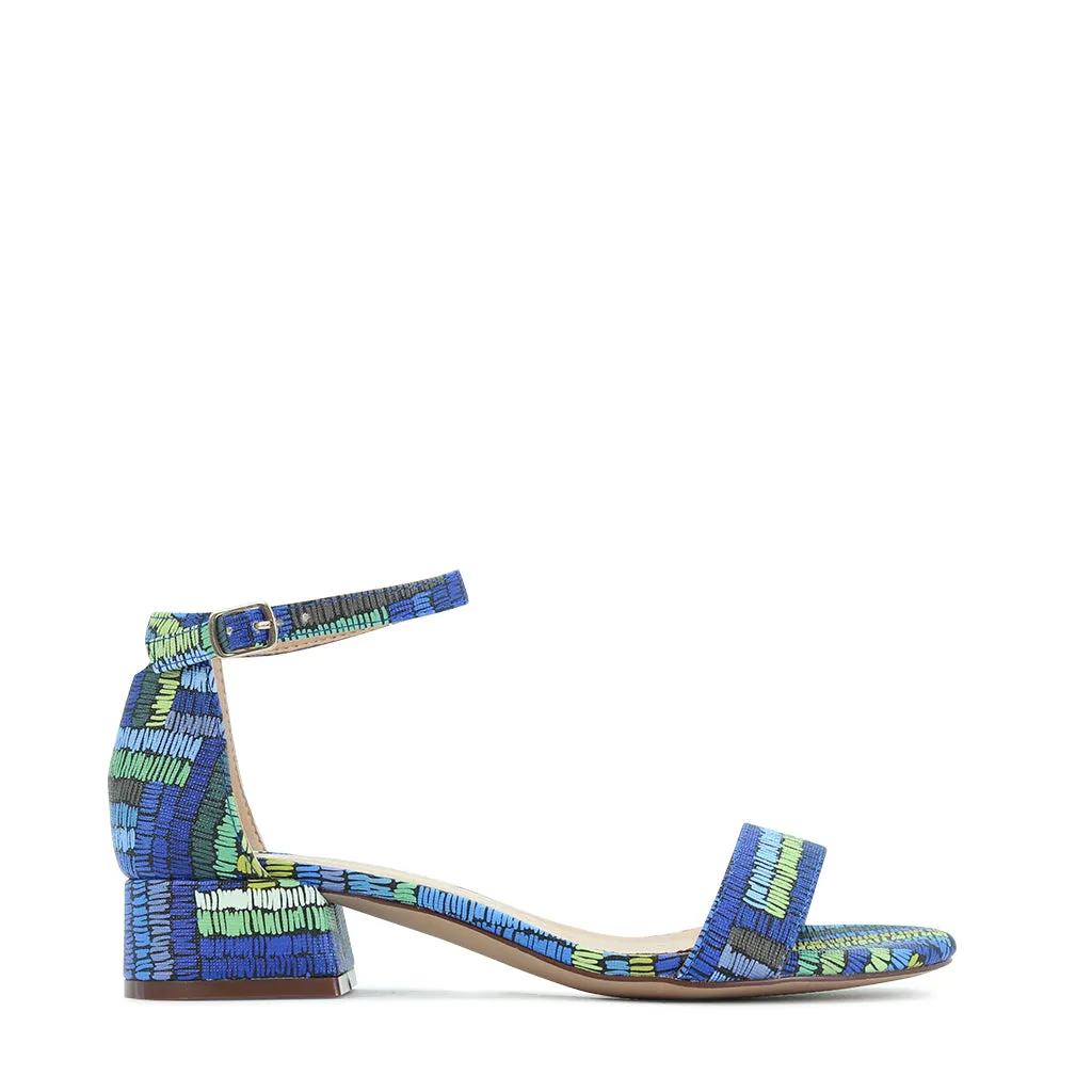 ZAYBE PRINTED HEEL SANDALS
