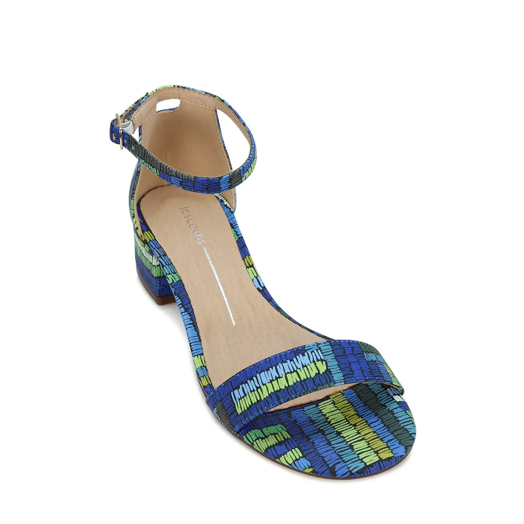 ZAYBE PRINTED HEEL SANDALS